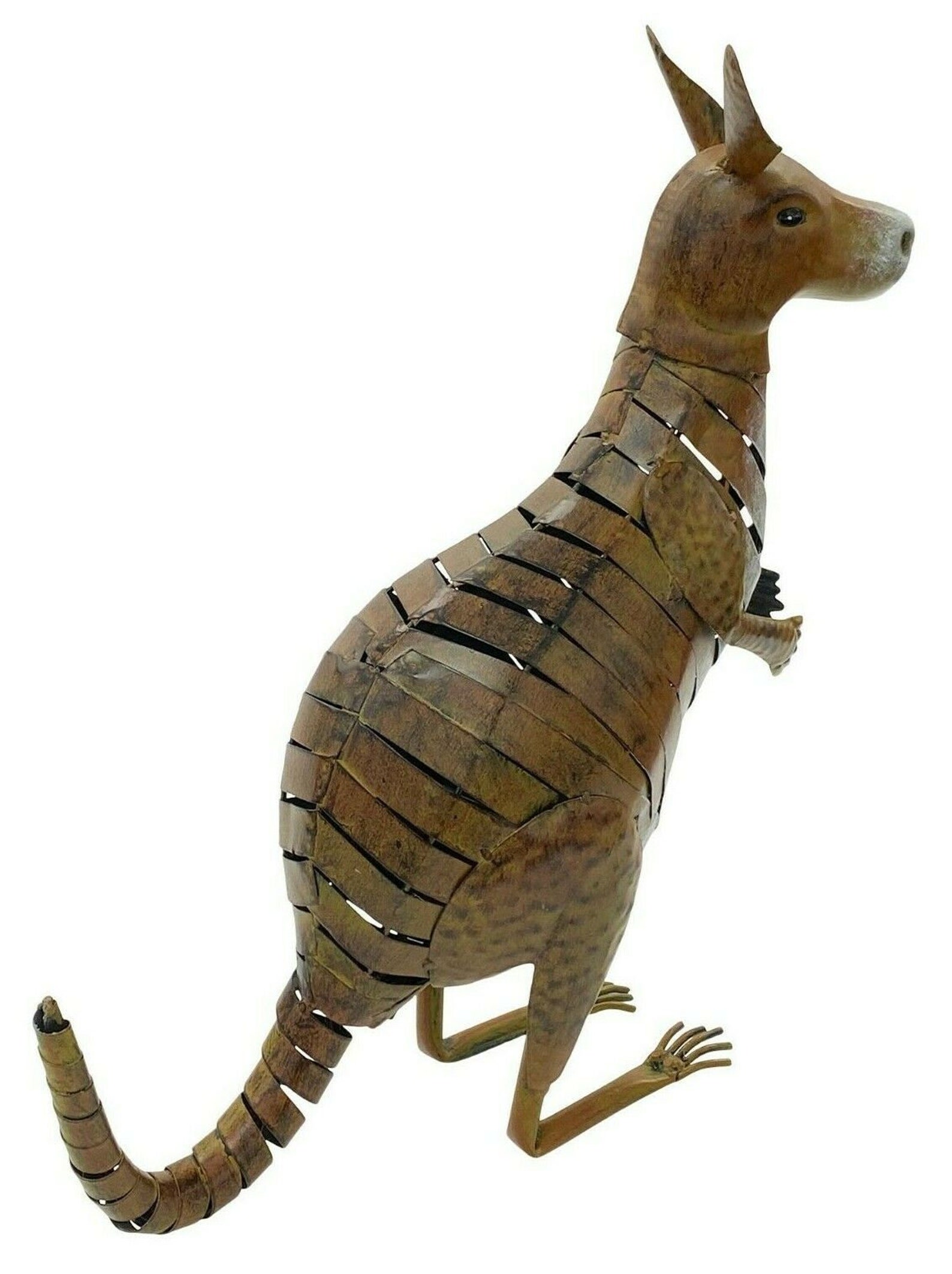 Metal Kangaroo Garden Ornament Detailed Brown Wildlife Animal Etsy