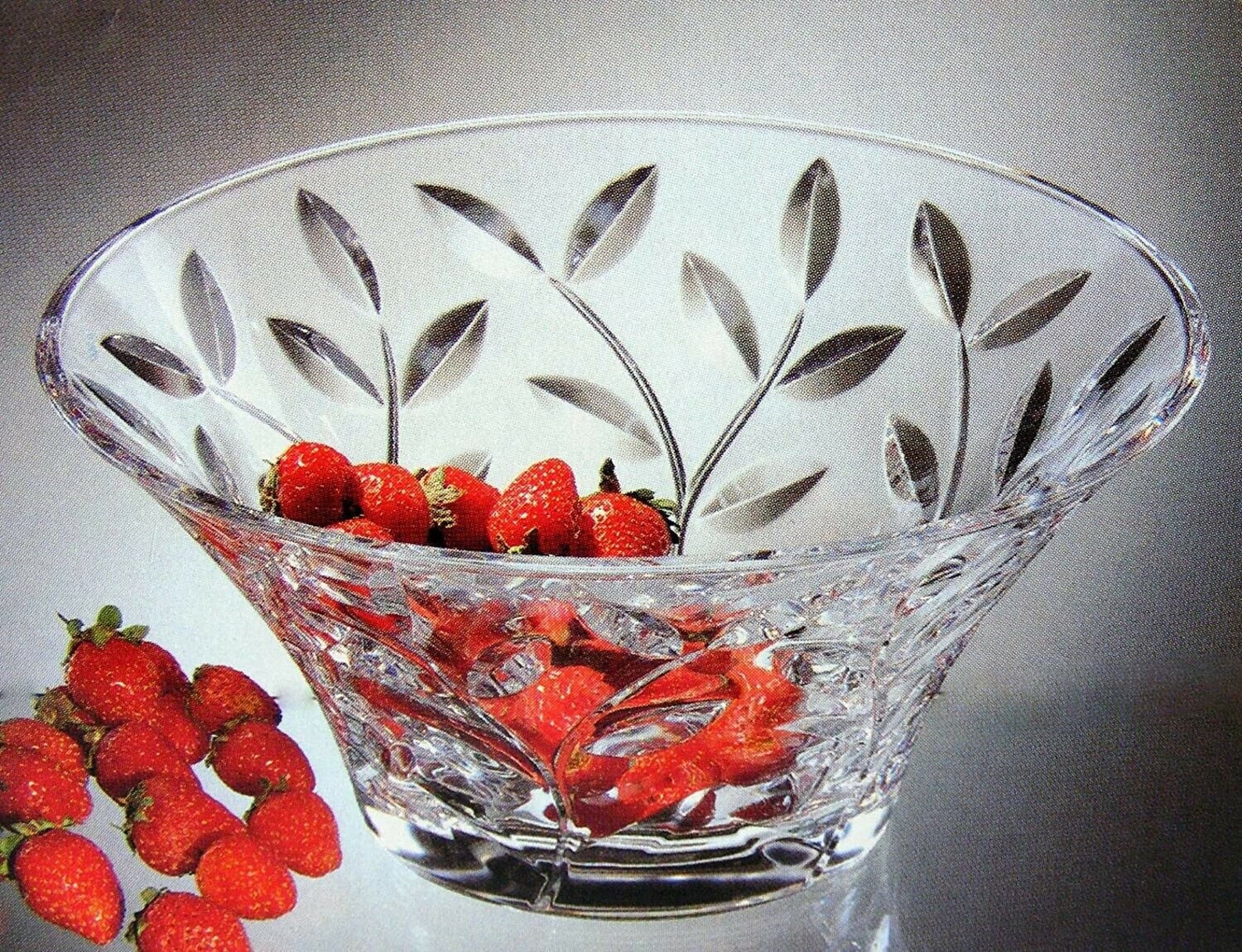 Rcr Crystal 24.5cm Fruit Bowl CentrePiece Bowl Dessert Bowl Etsy