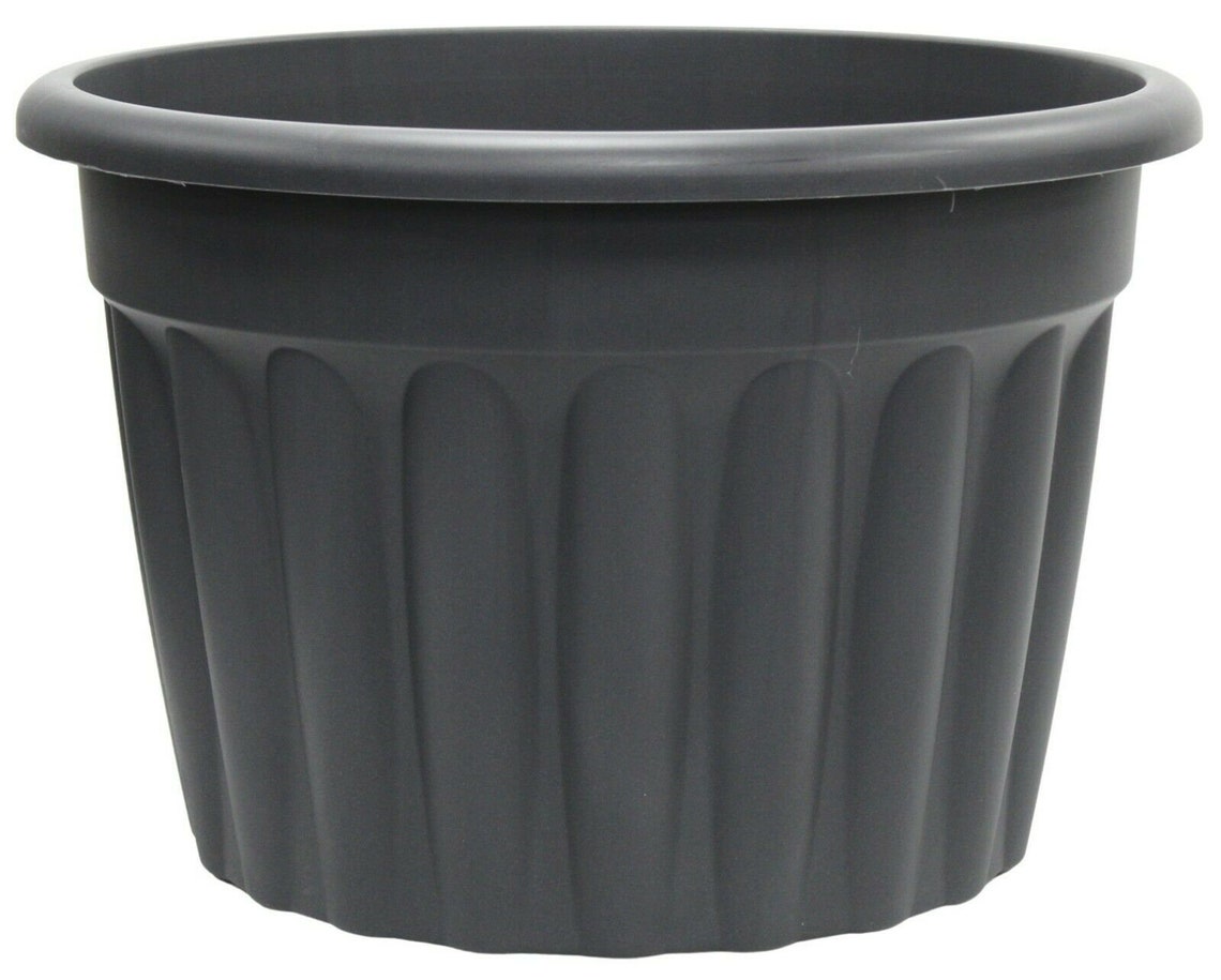 EXTRA Large 50cm Round Barrel Planter Plastic Plant Pot Etsy