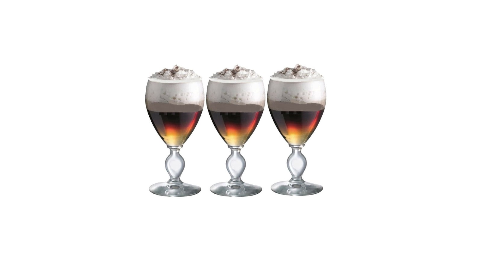 Durobor Set Of 6 Irish Coffee Glasses Stemmed Wine Coffee Etsy