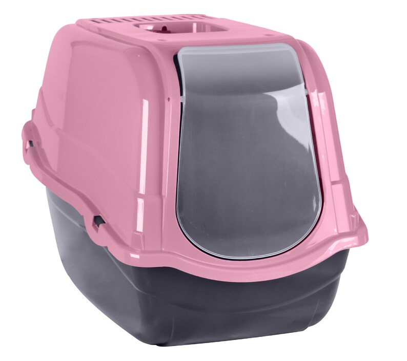 large hooded litter tray