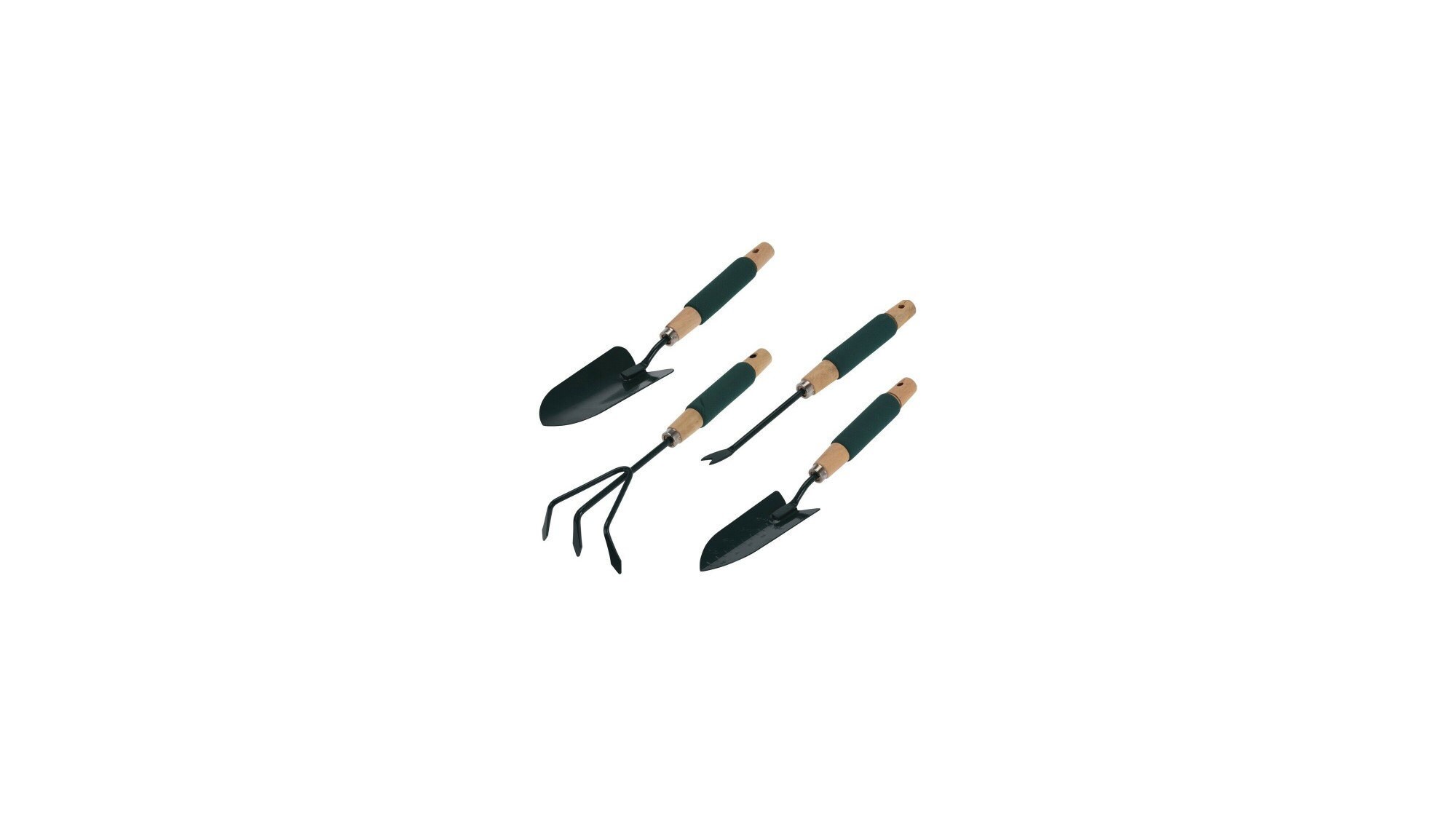 4 Piece Garden tool Set Rake Shovel Weeder Digger With Foam Etsy