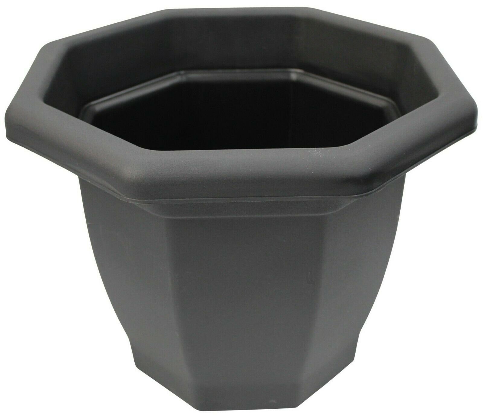 Large 36cm Black Plastic Planter Plant Pot Flower Pot Etsy