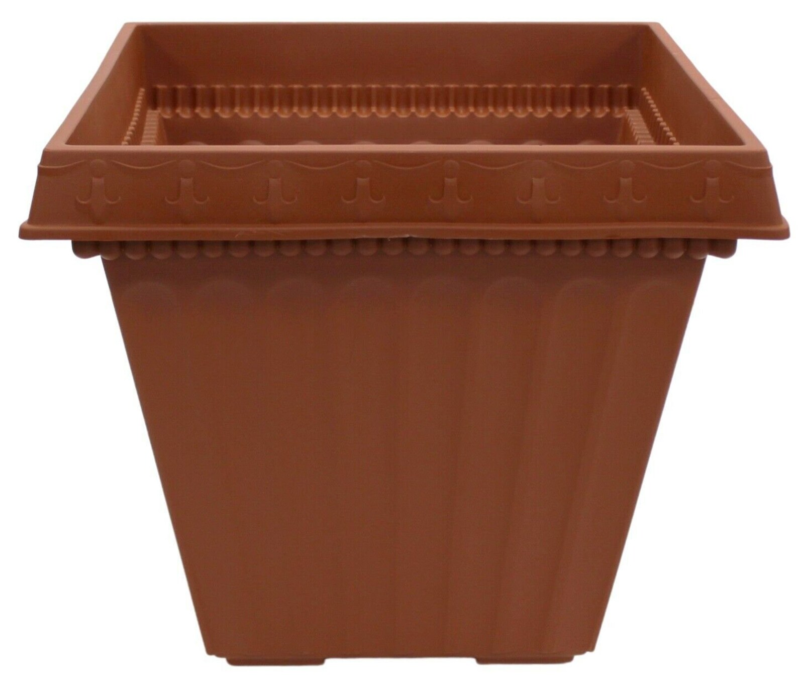 Large 40cm Square Garden Planter Plant Pot Plastic Trough Etsy