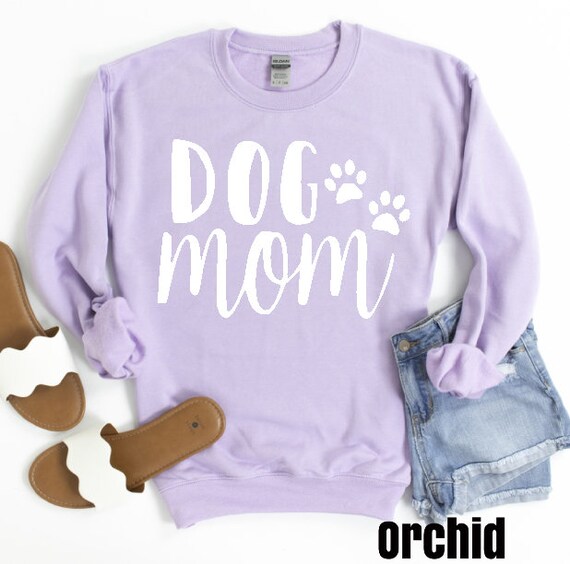 dog mom crewneck sweatshirt