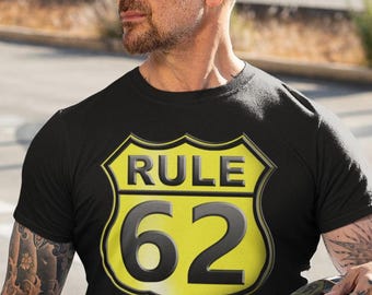 AA Rule 62Tee, Unisex Ultra Cotton T-Shirt, Alcoholics Anonymous Shirt, Rainbow Design Top