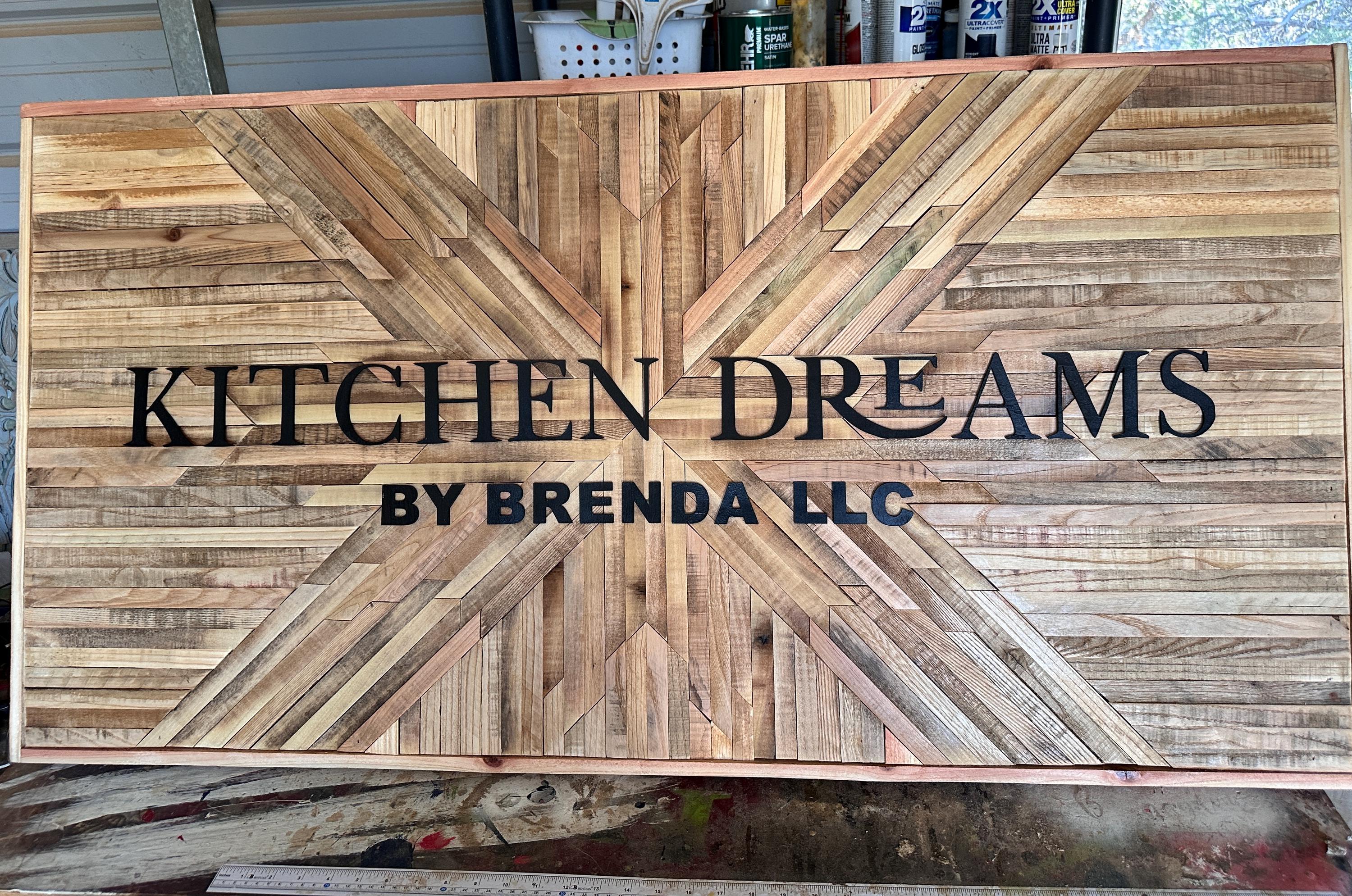 Rustic Busines Sign Posts Custom Wooden Business Sign Personalized Logo Rustic Handcrafted Office ...