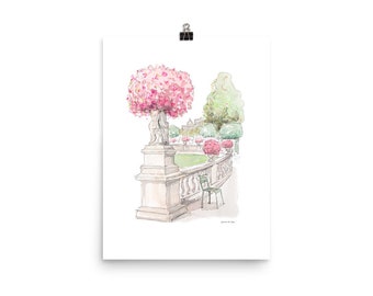 Print: Jardin du Luxembourg