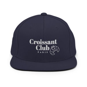Croissant Club Snapback Hat