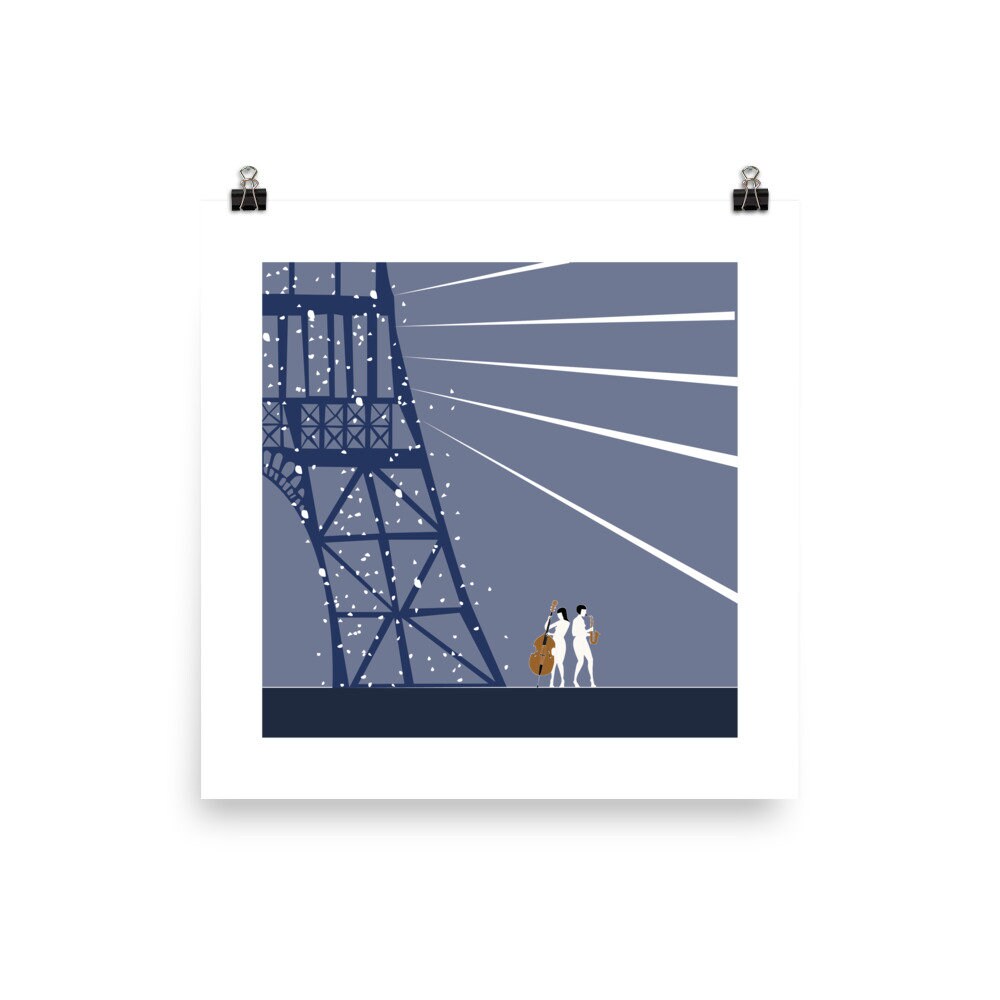 Paris Ete 1982 PF(ラッツィア)アートポスター ParisianPostcards - Etsy 日本