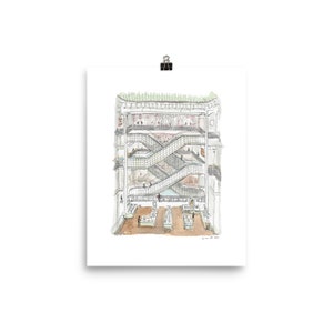 Grabado: Le Bon Marché