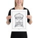 Print: Abbesses Metro - Etsy