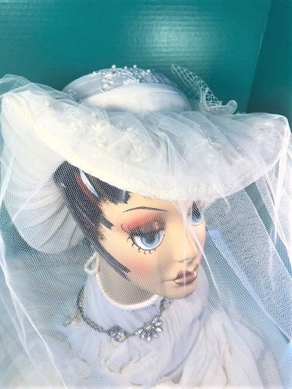 Rare Vintage Wedding Hat