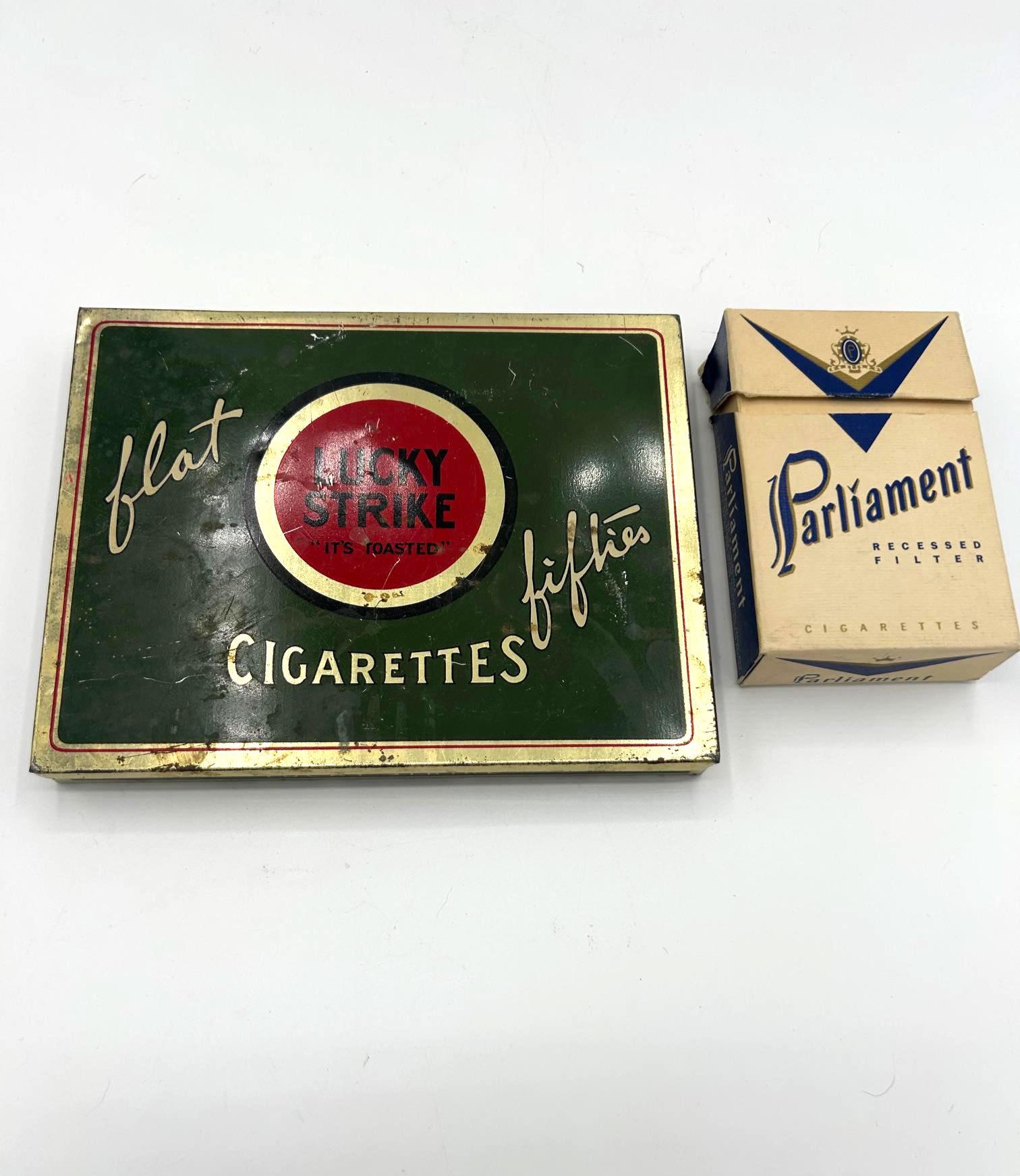 Flat Cigarette Boxes