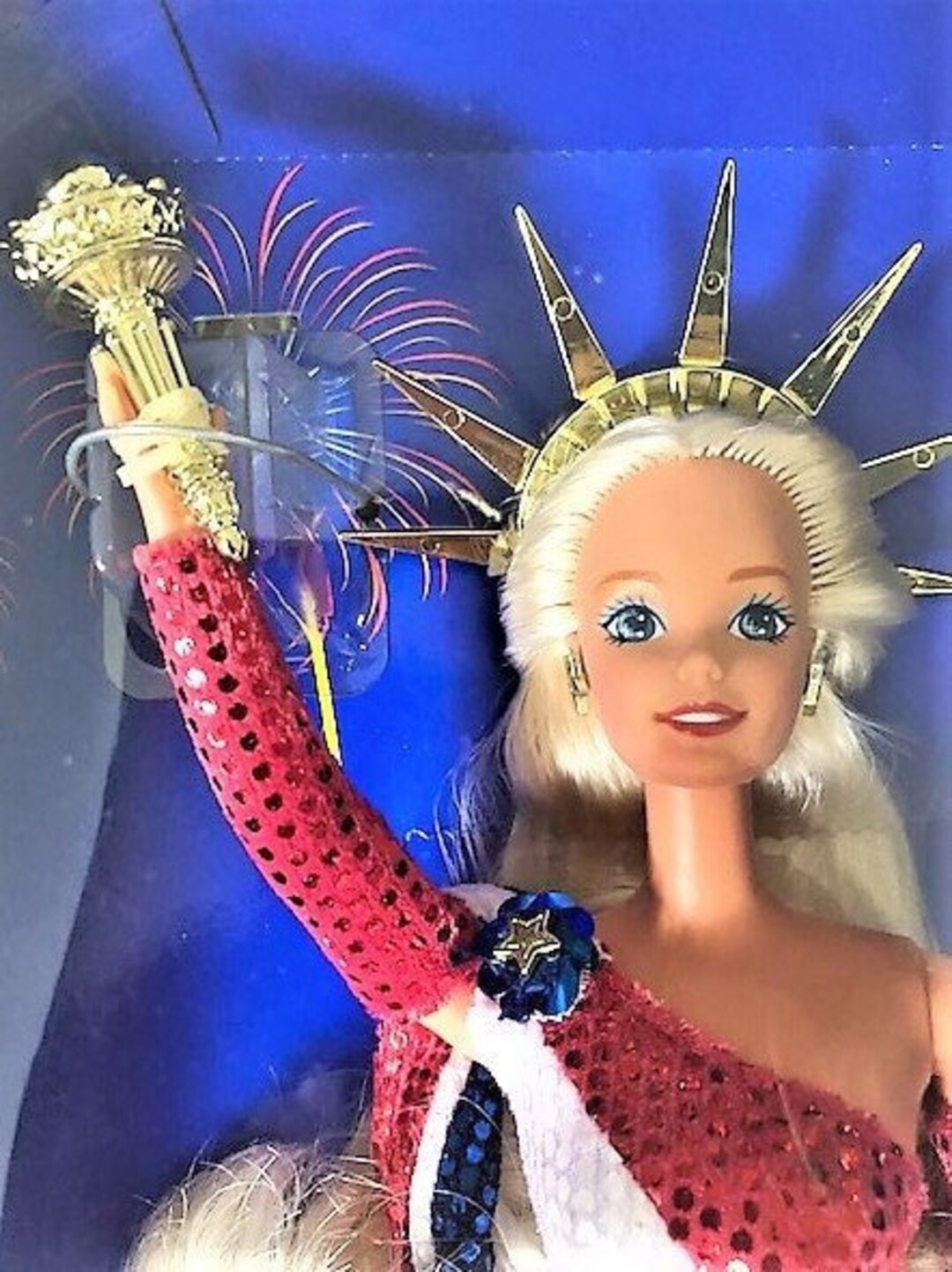 Rare Statue of Liberty Barbie Doll FAO Schwarz Exclusive Etsy