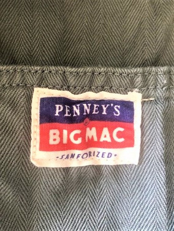 Vintage Penny's Big Mac Men's Jumpsuit 38R Mechan… - image 2