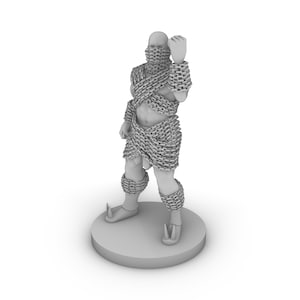 Chain Devil Tabletop DND Gaming Miniature