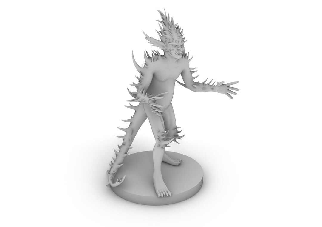 Devils Tabletop Barbed Devil Tabletop DND Gaming Miniature - Etsy