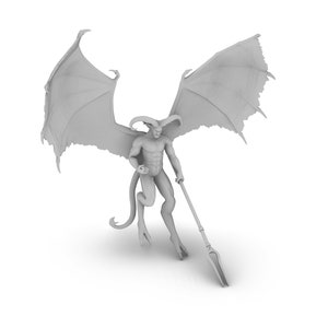 Horned Devil Tabletop DND Gaming Miniature