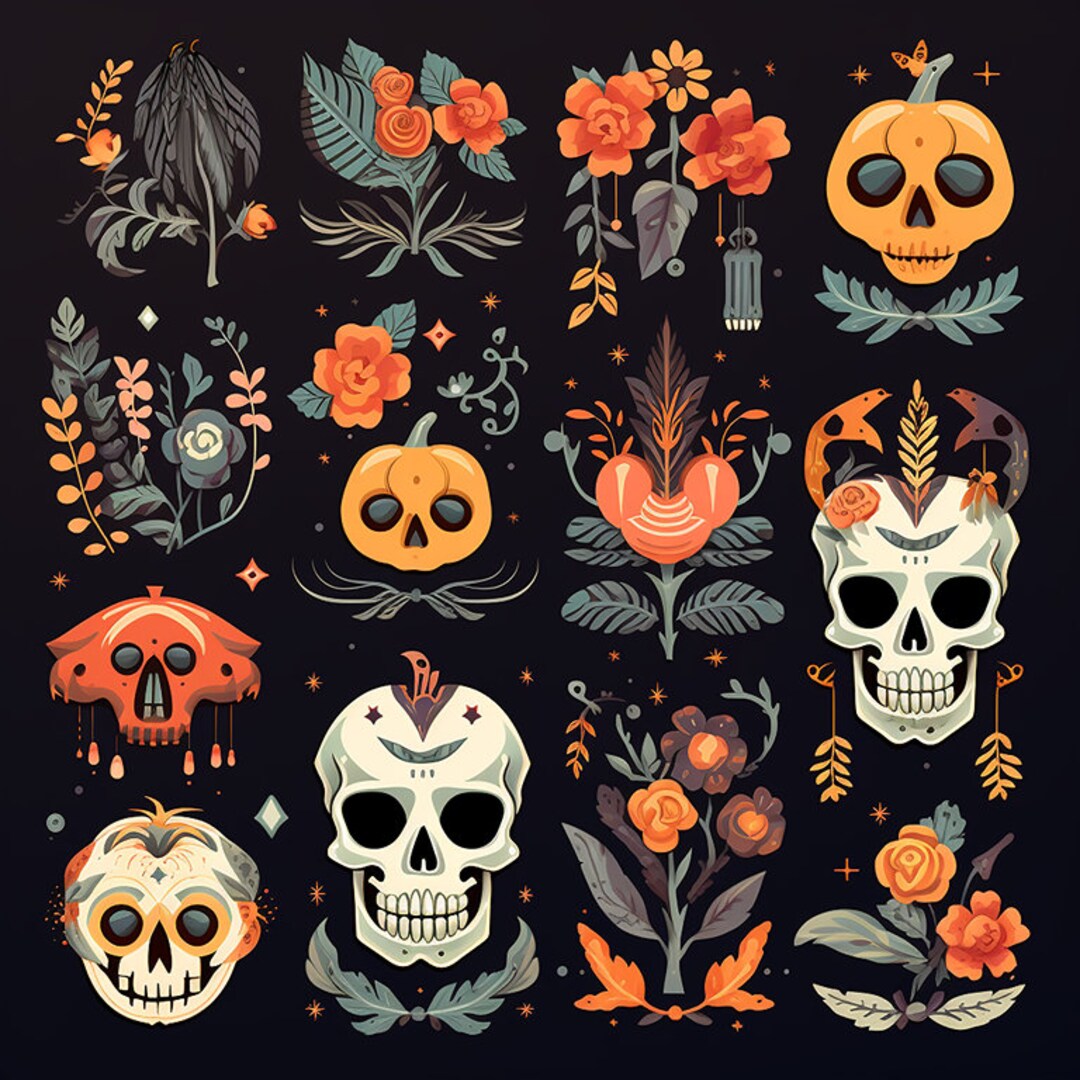 The Ultimate Ghost Emojis & Haunted Houses Digital Sticker Etsy New