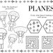 2 Airplanes Activity Placemats, Kids Coloring Pages, Children Coloring ...