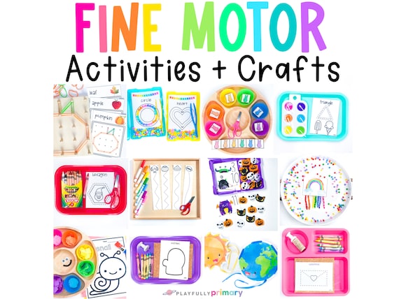 Fine Motor Activities Bundle | Preschool & Pre-K Fine Motor Skills | Kindergarten Centers | Homeschool OT