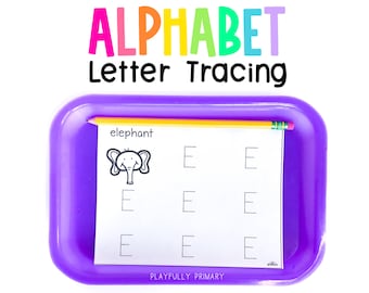 Alphabet-Schreibpraxis für Kleinkinder, Kinder im Vorschulalter und Pre-K