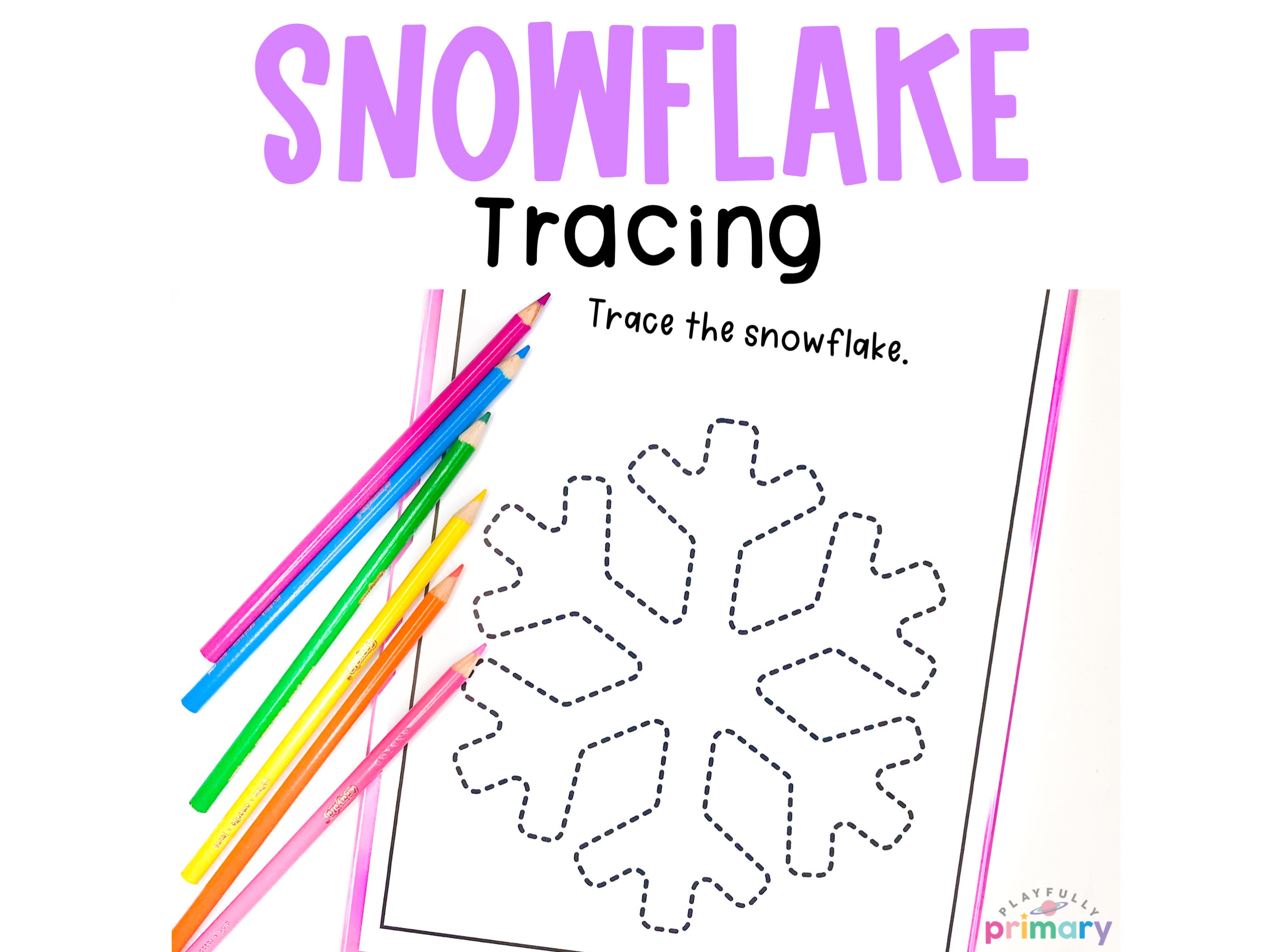 Snowflake Patterns To Trace