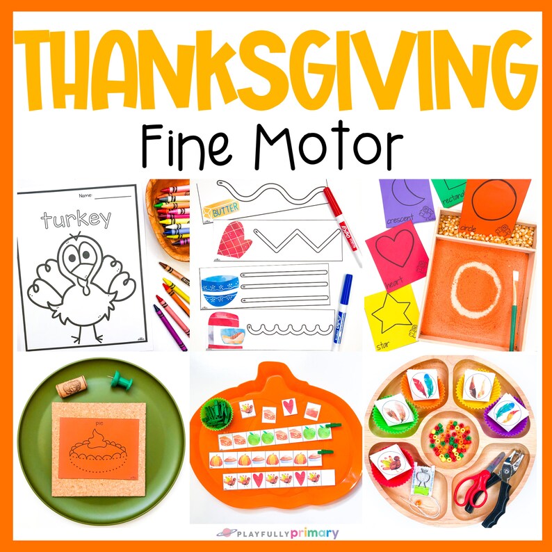 Fine Motor Activities for Preschool and Kindergarten | Etsy