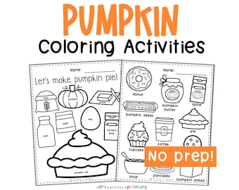 Pumpkin Coloring Pages, Pumpkin Life Cycle Pumpkin Theme Unit Study Coloring Sheets, Pumpkin Busy Binder Preschool Kindergarten Homeschool