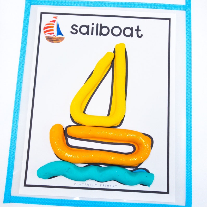 summer playdough mats summer prek theme