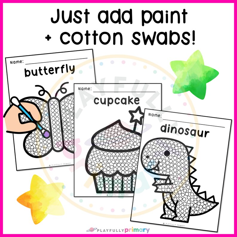 Q-tip Painting Templates Preschool Alphabet Coloring Pages, Q Tip Art Q ...