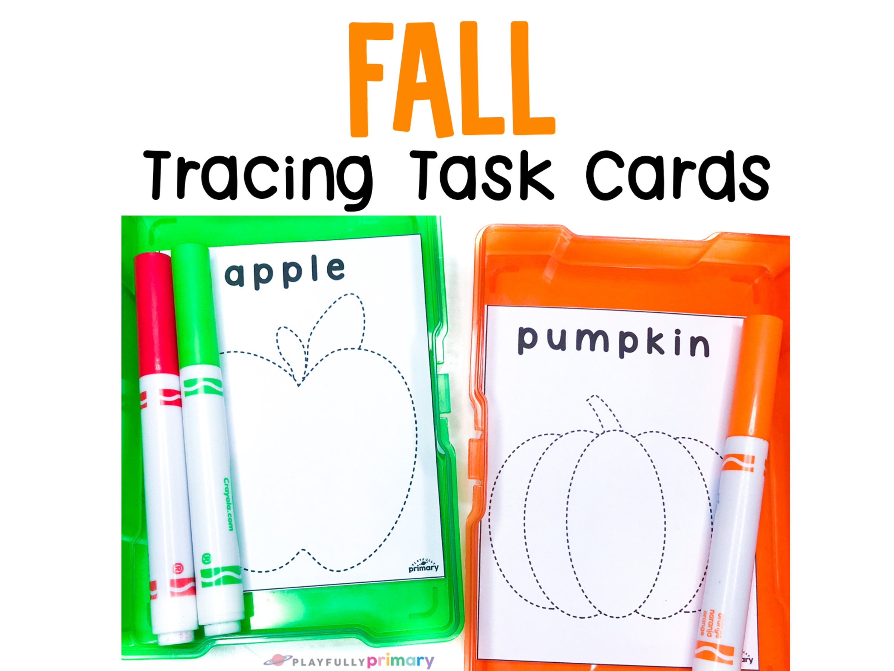 Fall Tracing Square Fall Tracing Sheets - Fall Tracing Practice - Handwriting Practice ...