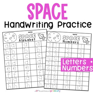Space Alphabet, Printable Outer Space Activities, Space Unit Study, Planet Unit Space Theme Printable, Solar System Printable Activity