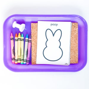 Easter pin poking activities Easter pokey pin Montessori push pinning Easter fine motor activities for preschool prek kindergarten homeschool