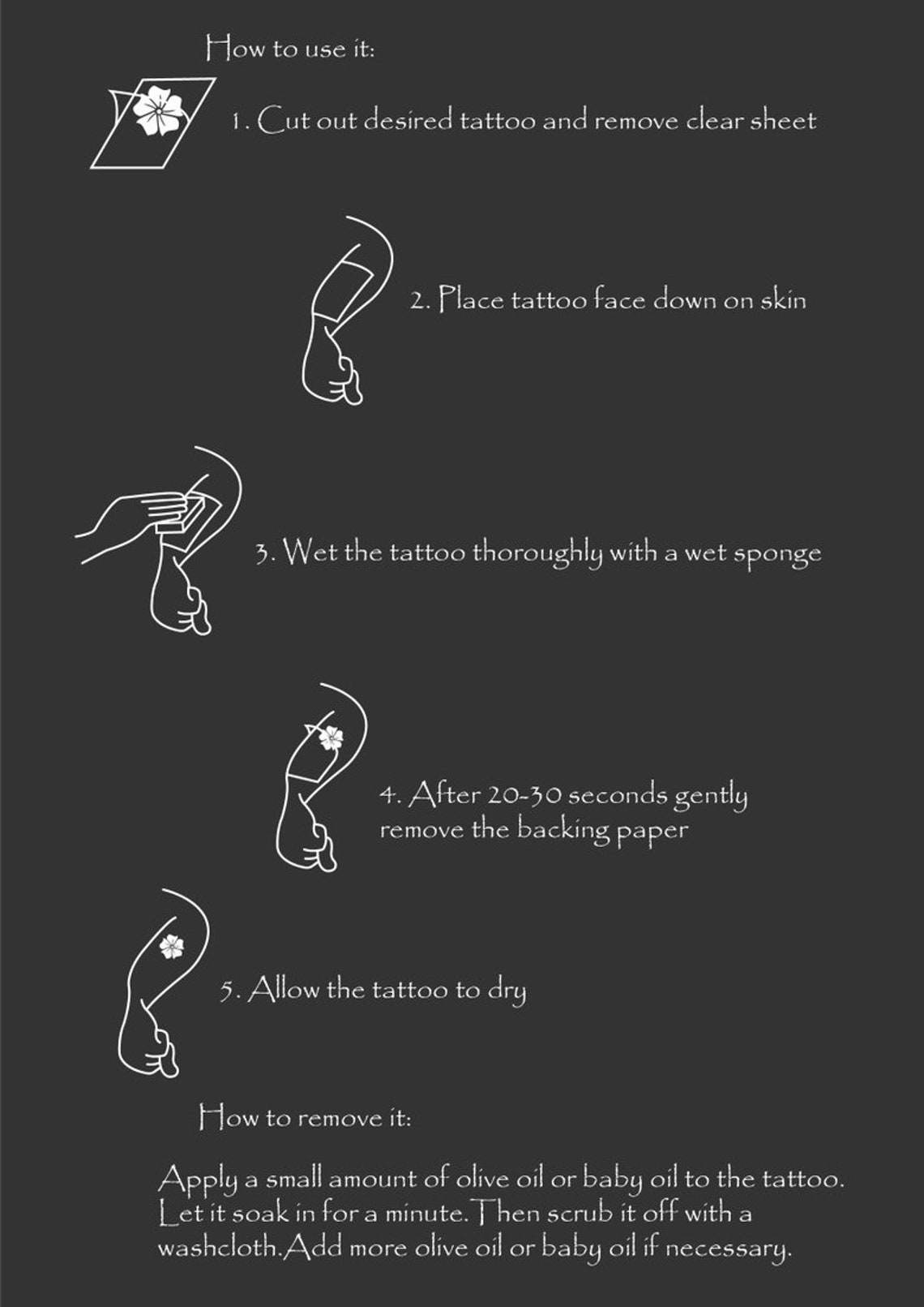 Temporary Tattoo 12 Inspiring Temp Tattoos Realistic Temp Etsy