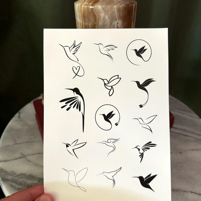Small Tattoo Stencils - Etsy