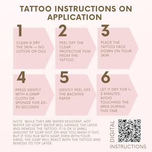 Custom Temporary Tattoos – Your Design Made to Order – Pre-Cut, Skin-Safe, Waterproof, Personalized Tattoos – Fast Shipping image 2