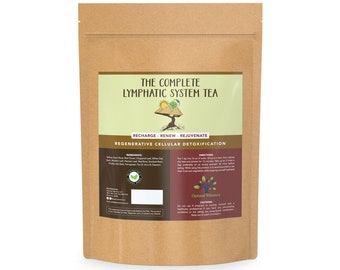 Lymphatic System Complete Herbal Tea | Recharge ~ Renew ~ Rejuvenate | Regenerative Cellular Detoxification
