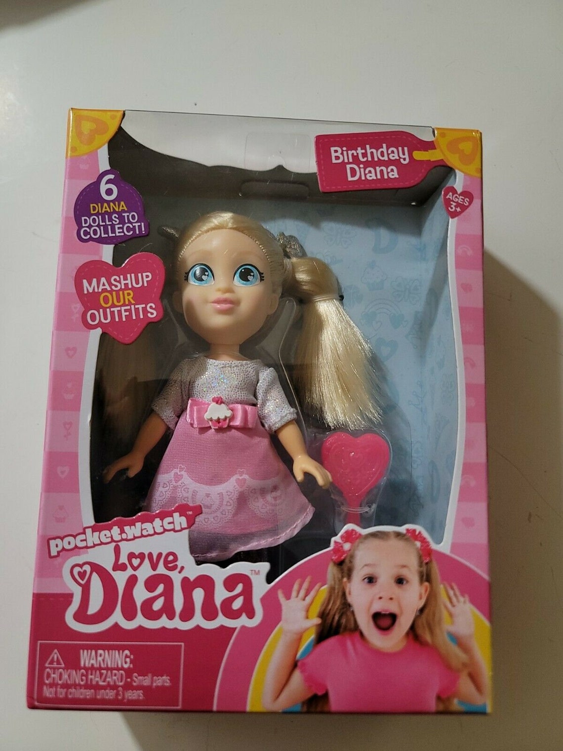 Love Diana Mashups Birthday Diana 6 Doll and Brush | Etsy