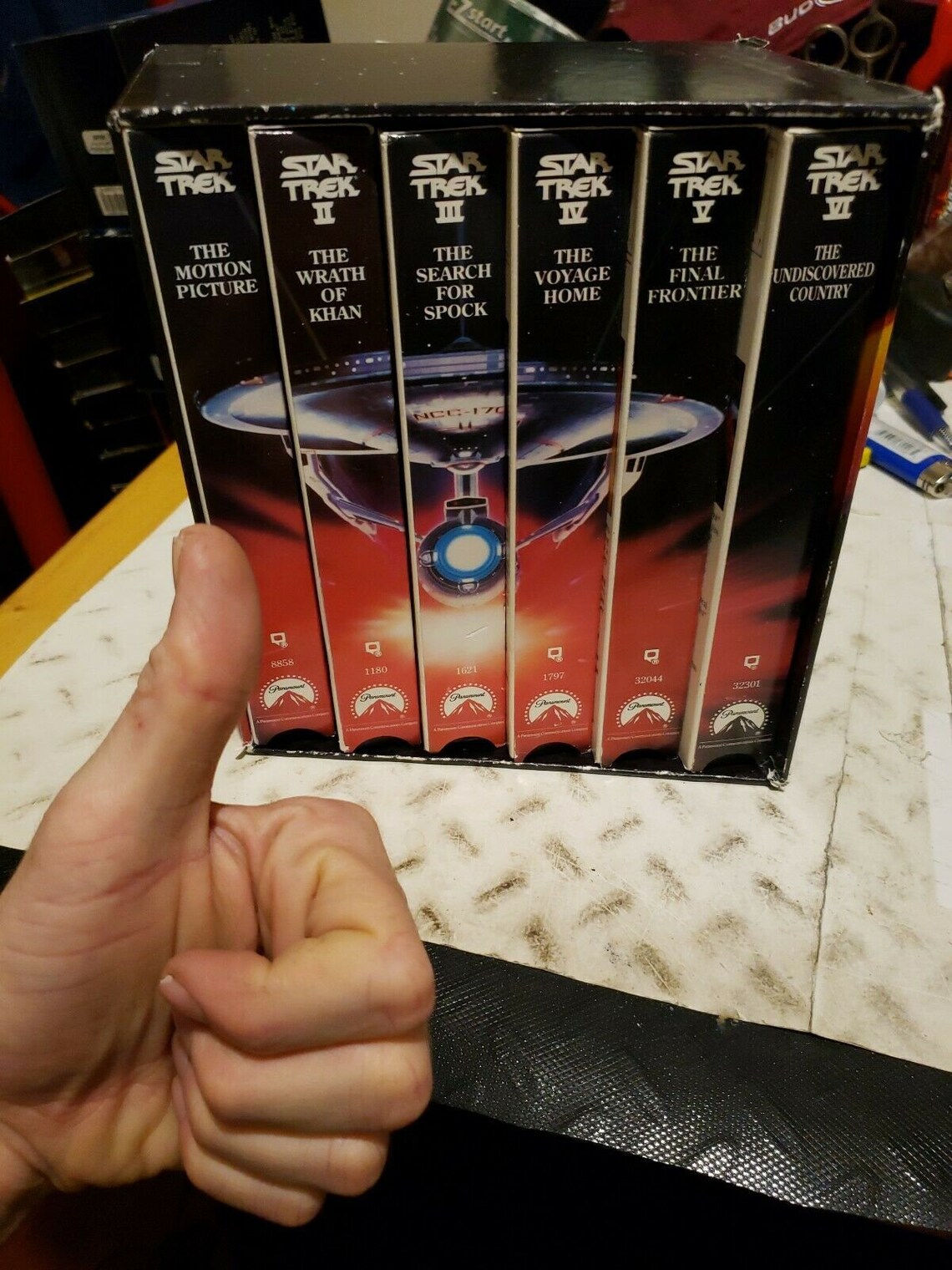 Star Trek The Movie Collection VHS 1993 6Tape Set Etsy
