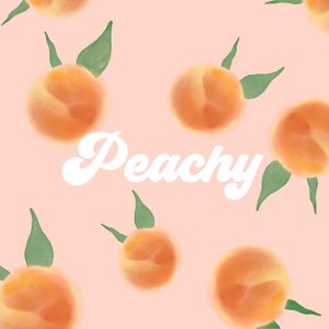 Peachy Print
