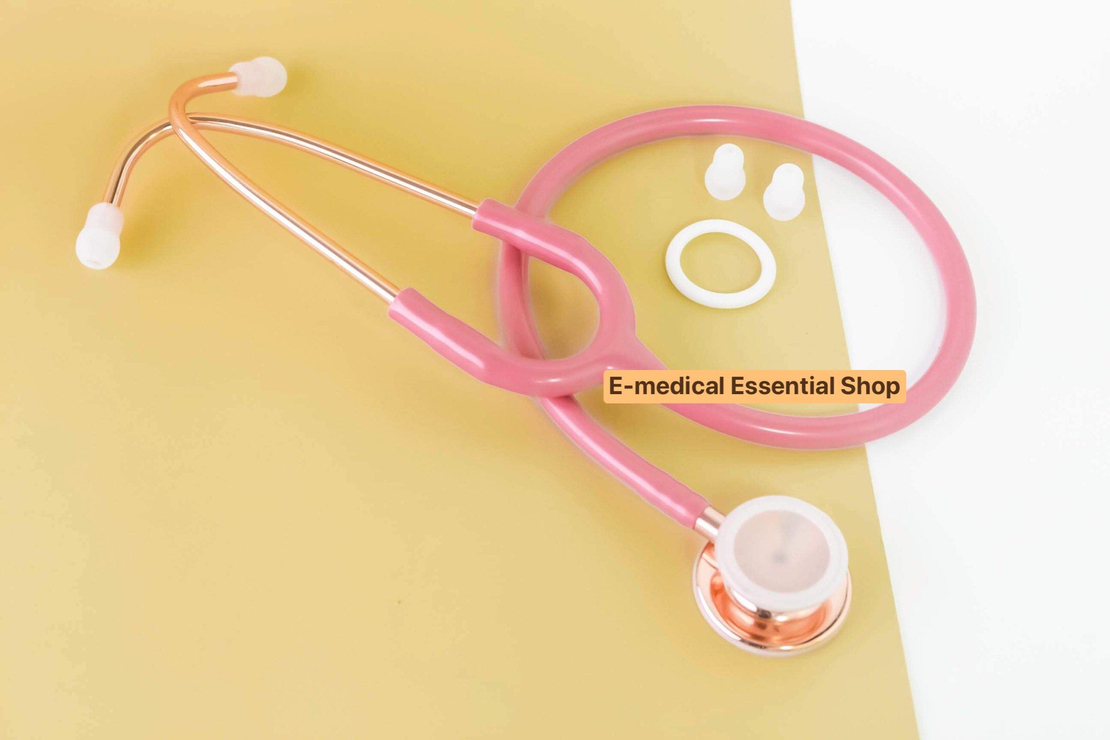 Pink with Rosegold Double Head Stethoscope Medical Great Etsy