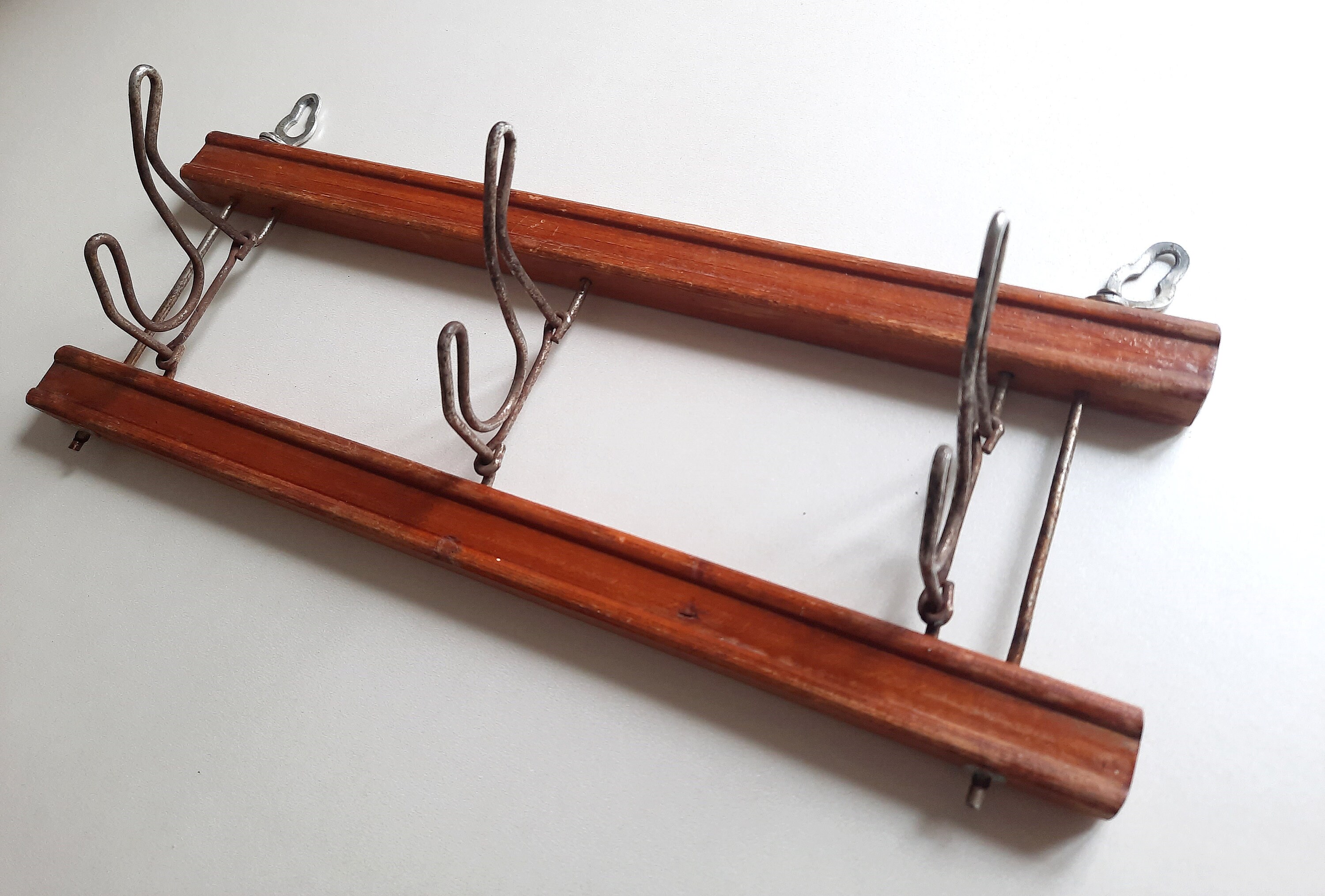 Rare Vintage Wall Coat Rack From USSR 1960s Rustic Entryway Etsy Australia