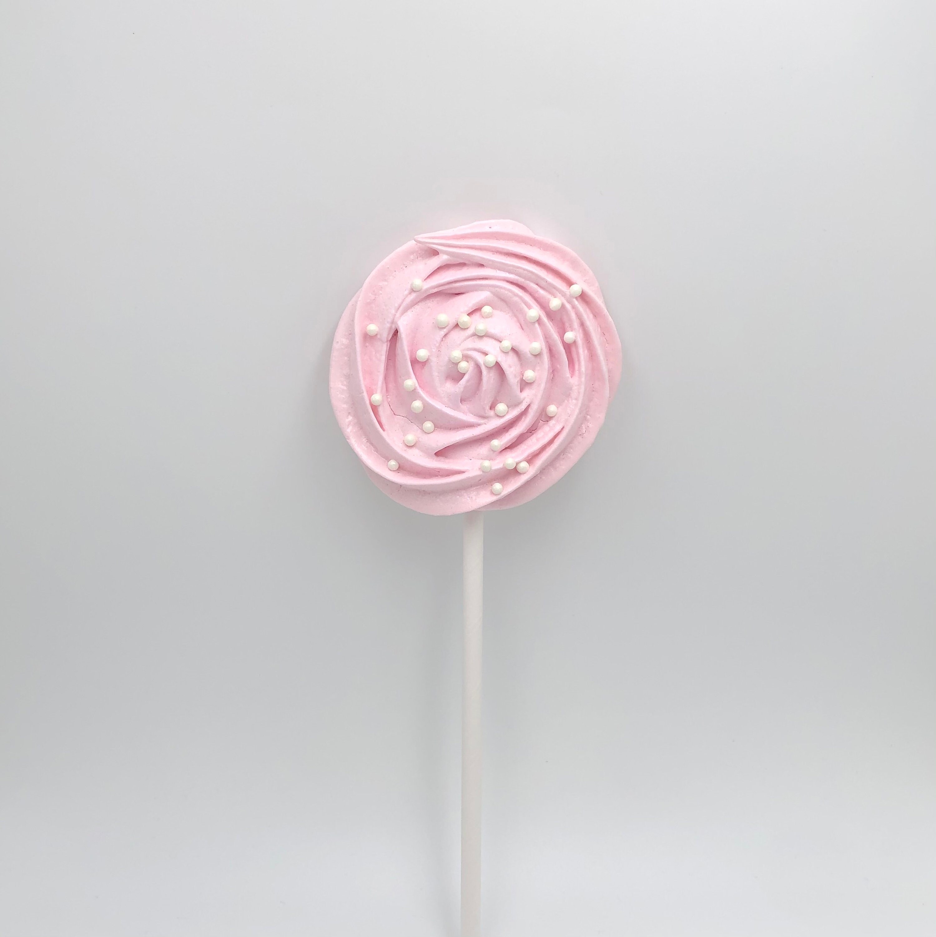 Meringue Lollipops French Meringue Cookies Rose Meringue Etsy