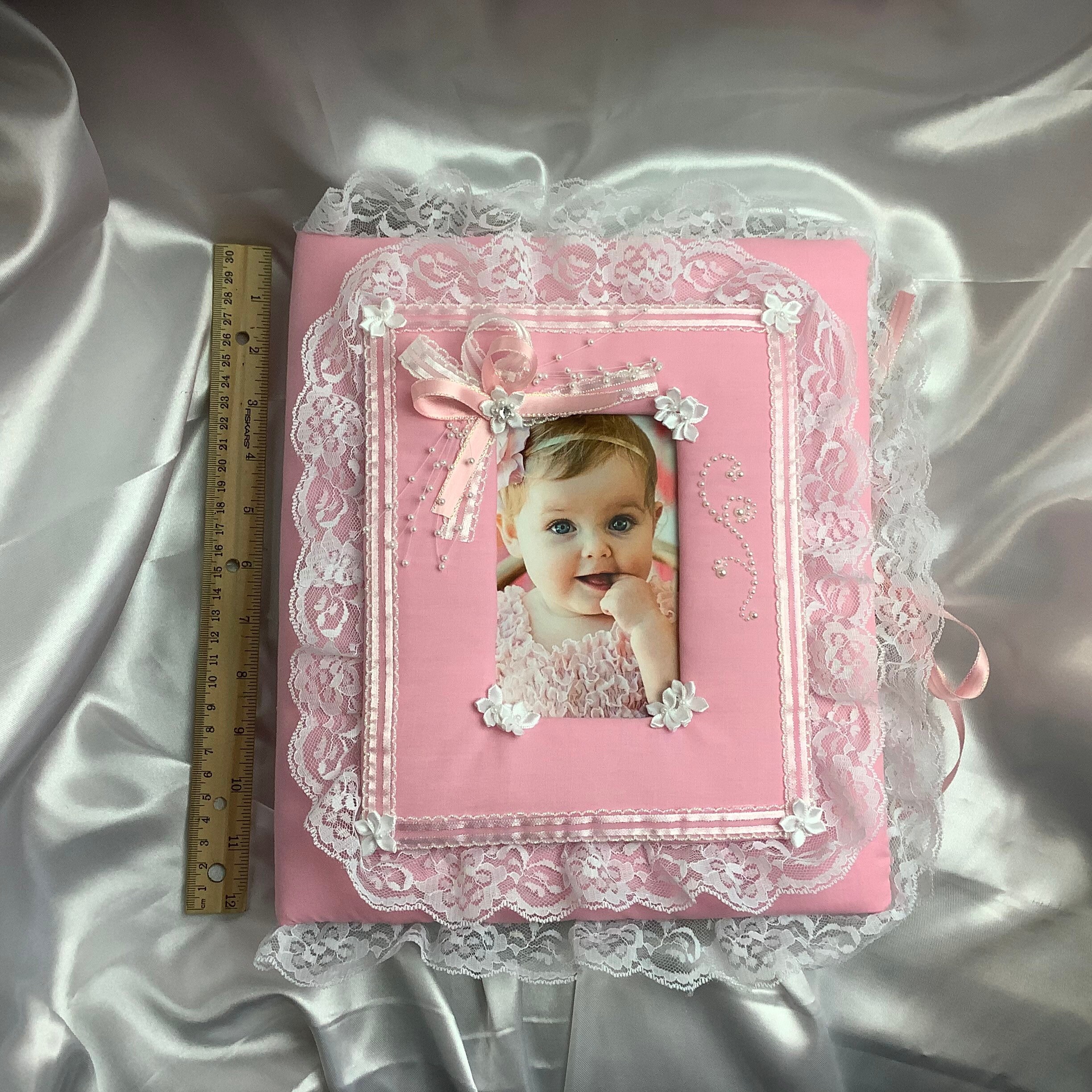 Hot DIY Album Scrapbooking Pink Blue Baby Albums Kits For Kids DIY