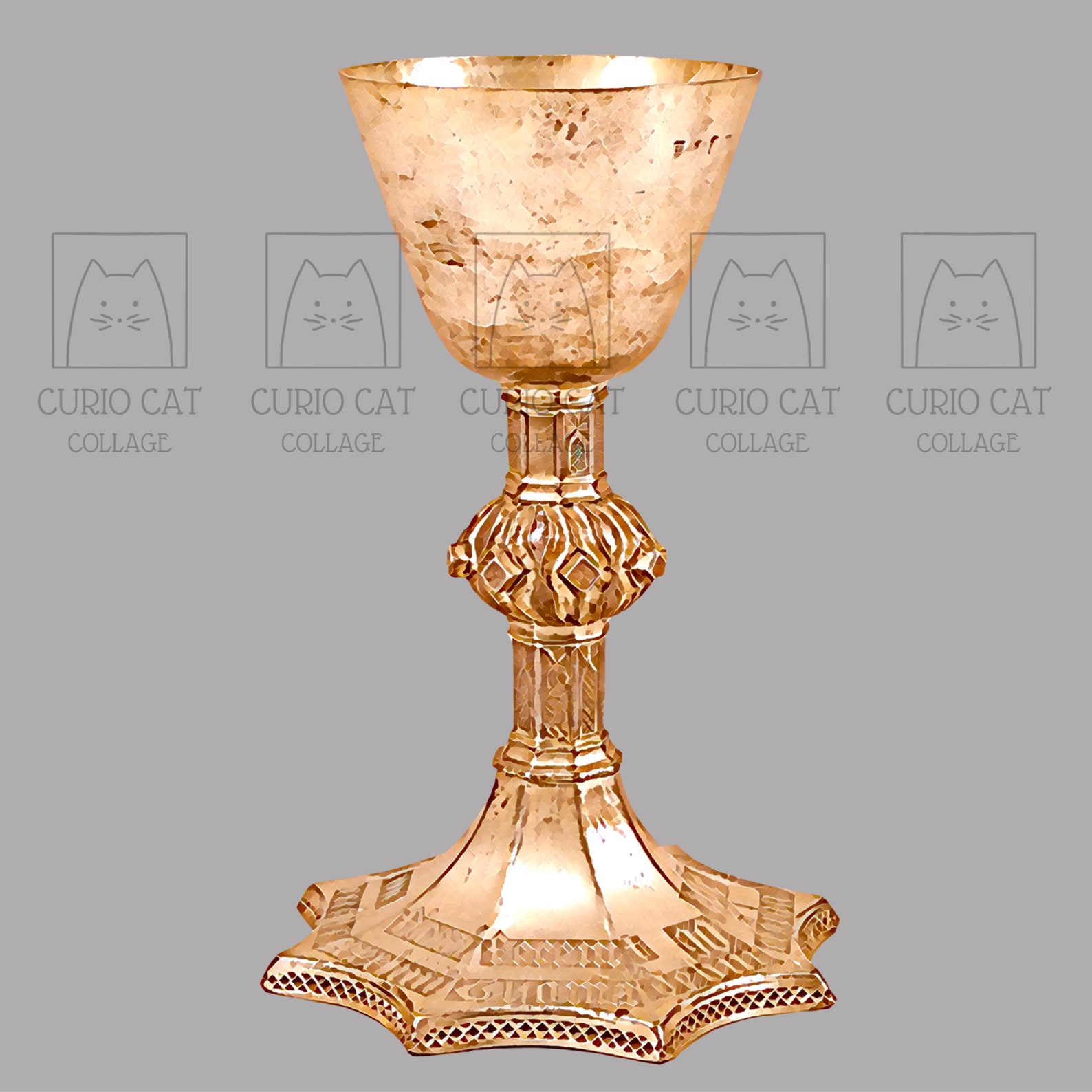 Antique Chalices Clip Art Digital Download Instant Download - Etsy