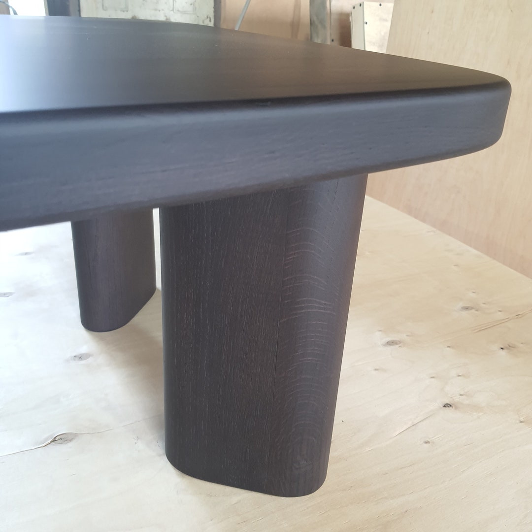 Black Oak Coffee Table - Etsy