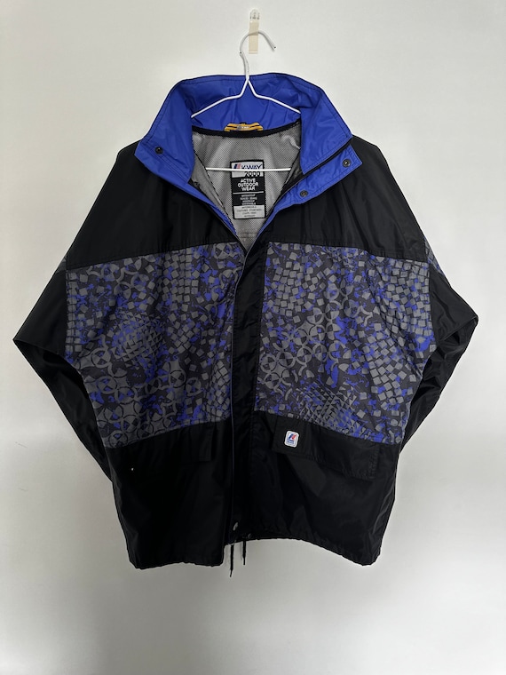K WAY 2000 Vintage Lightweight Track Coat