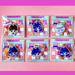 Omori Holographic Phone Charms